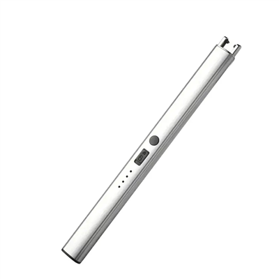 Delší Větruodolný dobíjecí USB zapalovač Svíčka Elektrický obloukový zapalovač pro dívky
